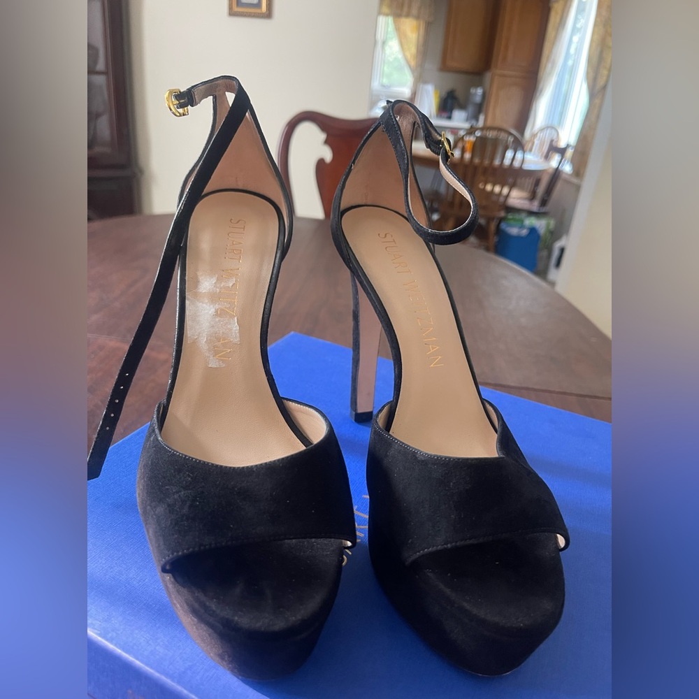 Stuart Weitzman Discoplatform Sandals